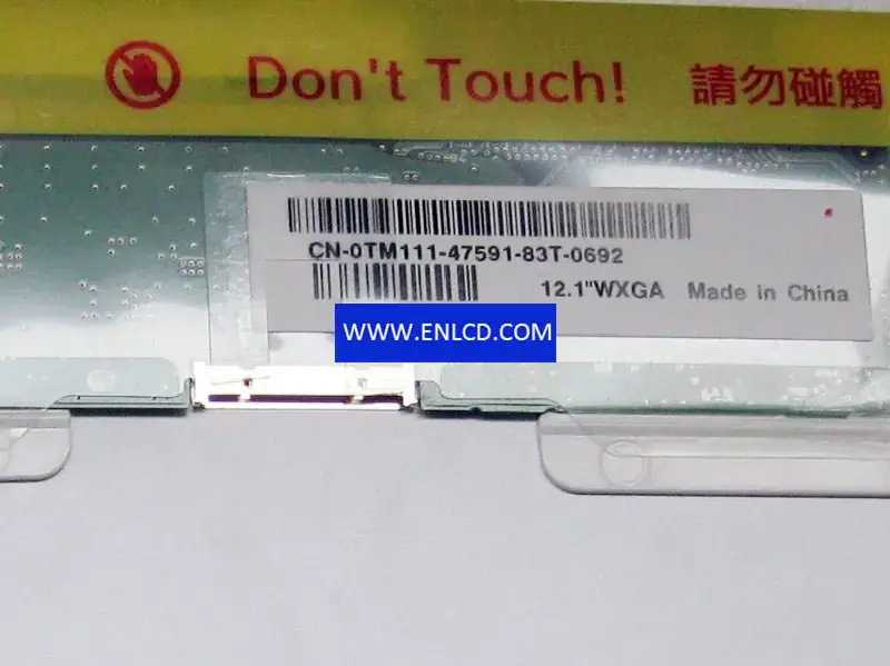 Remplacement du panneau LCD Toshiba LTD121EW3D