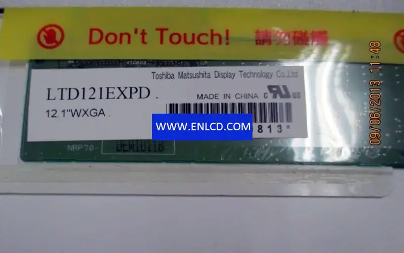 Remplacement du panneau LCD Toshiba LTD121EXPD