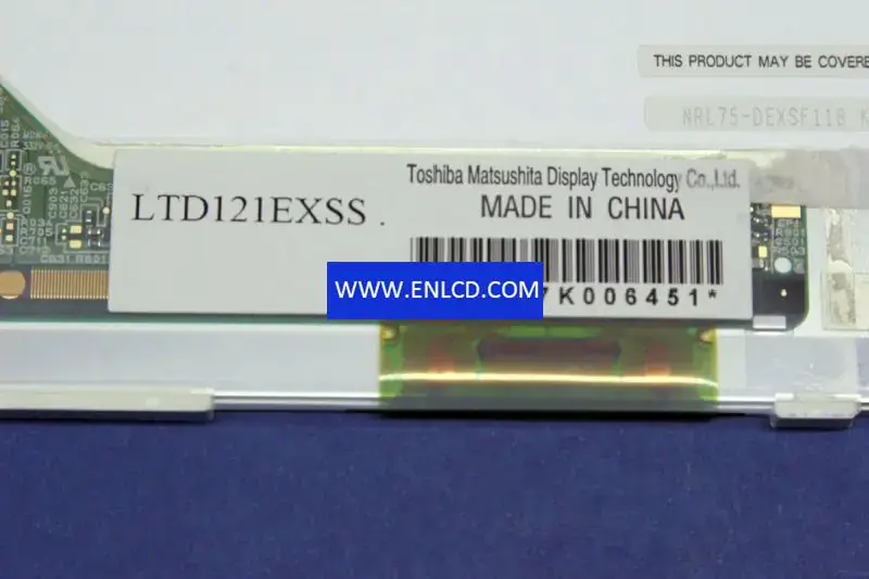 LTD121EXSS Sostituzione del pannello LCD Toshiba per laptop