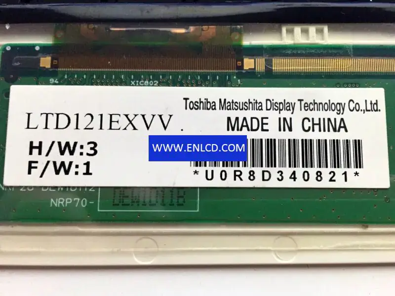 Sostituzione pannello LCD Toshiba LTD121EXVV
