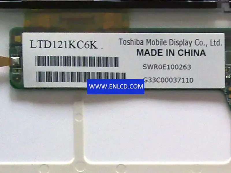 Remplacement du panneau LCD Toshiba LTD121KC6K