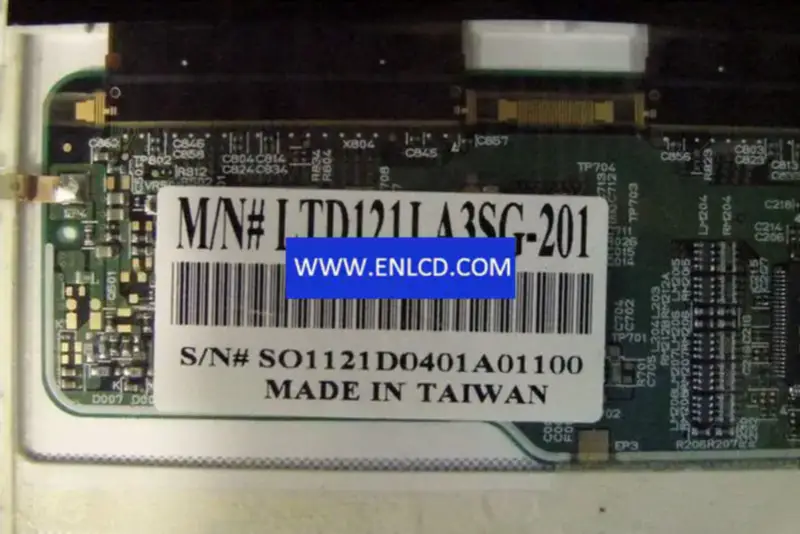Remplacement du panneau LCD Toshiba LTD121LA3SG-201 pour écran tactile