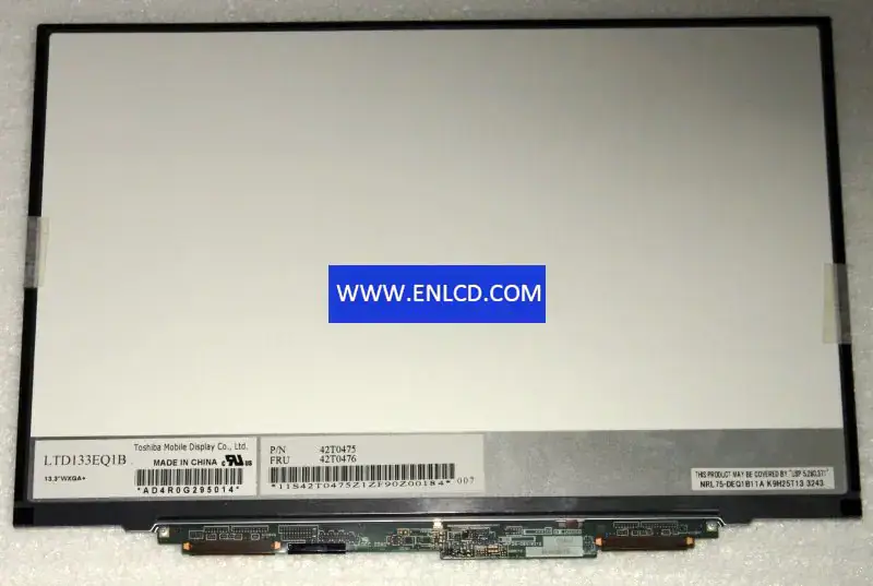 LTD133EQ1B Pannello LCD Toshiba sostitutivo per laptop