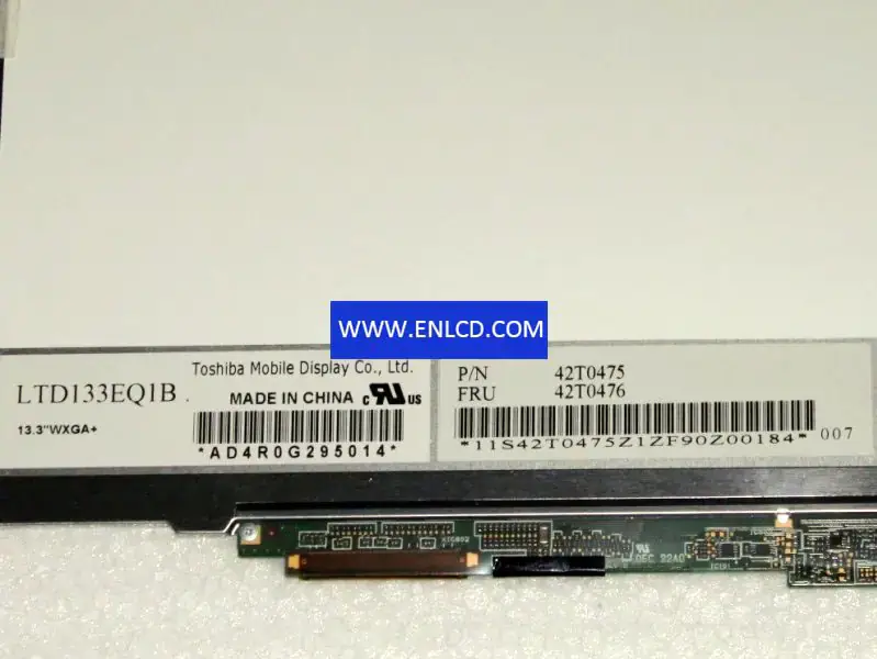 LTD133EQ1B Pannello LCD Toshiba sostitutivo per laptop
