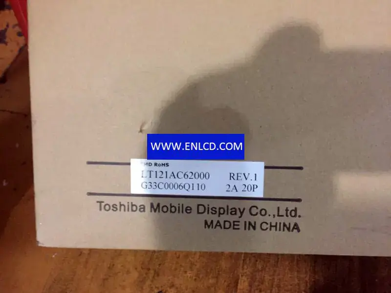 LT121AC62000 Toshiba LCD panel replacement