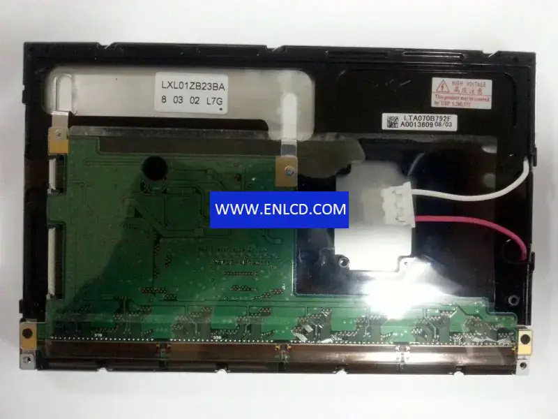 LTA070B792F Dokunmatik Ekran için Toshiba LCD panelinin değiştirilmesi