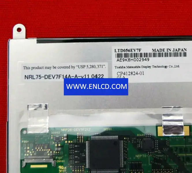 LTD056EV7F00 Sostituzione del pannello LCD Toshiba per MID UMPC