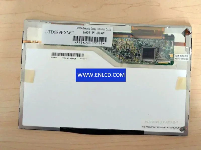 LTD089EXWF Zamiennik panelu LCD Toshiba do laptopa