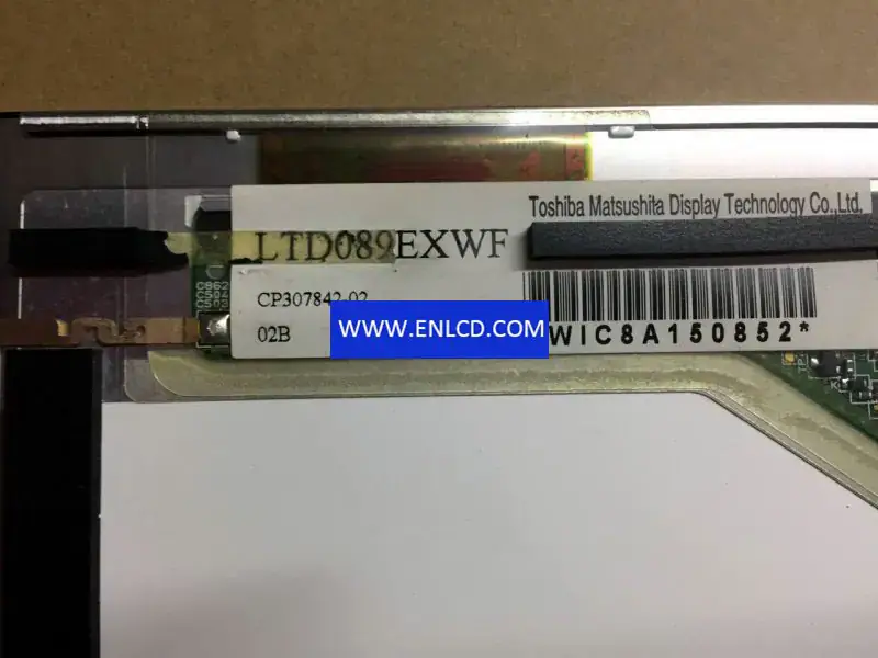 LTD089EXWF Zamiennik panelu LCD Toshiba do laptopa