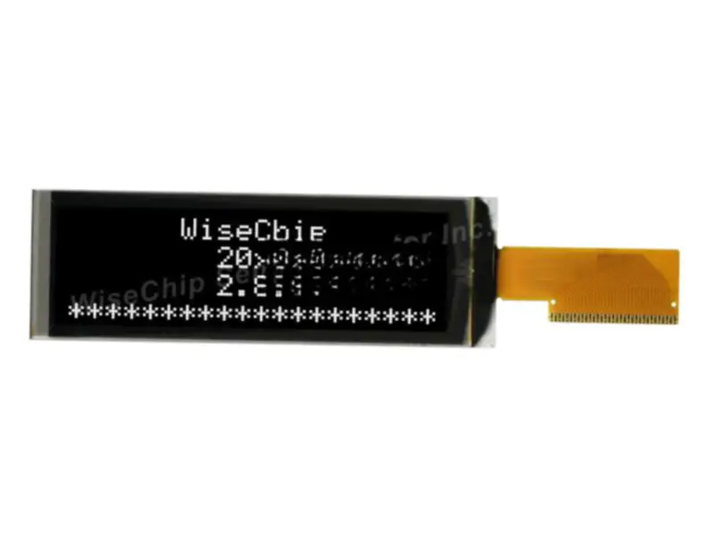 WiseChip UC-2004ASWBG01 LCD