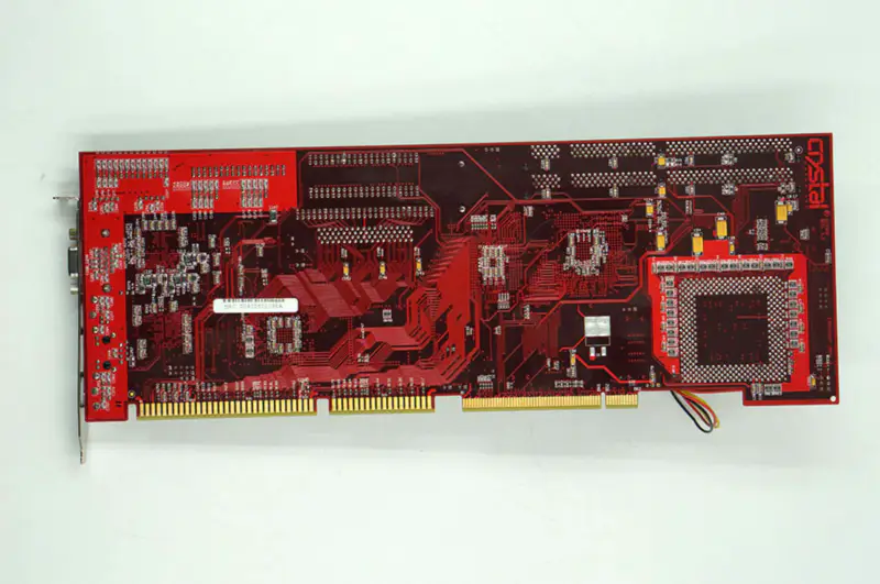 Crystal V10308 REV. 1.2 Socket 370 Intel 440BX chipset Pentium III LAN VGA SCSI interface motherboard