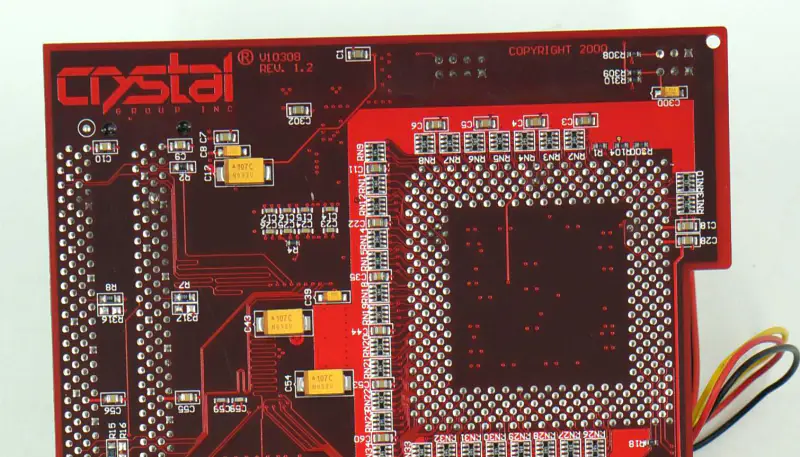Carte mère Crystal V10308 REV. 1.2 Socket 370 Intel 440BX chipset Pentium III LAN VGA SCSI interface carte mère