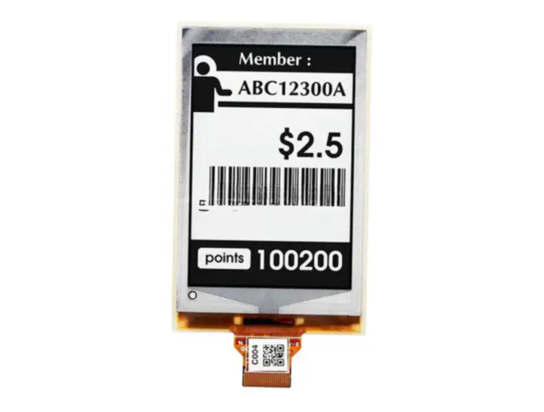 E Ink VC2207-BJB LCD