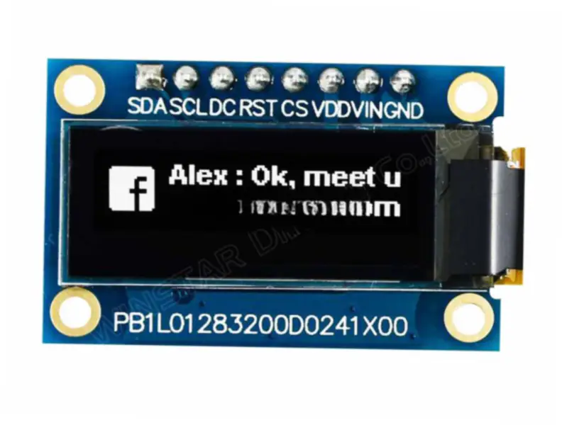 Winstar WEA012832DWPP3N00001 LCD