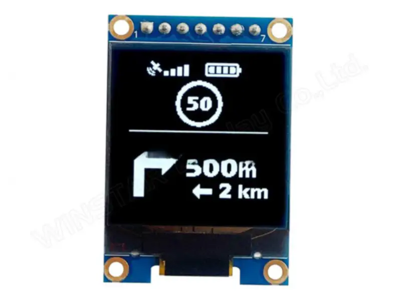 Winstar WEA128128GWAP3N00000 LCD