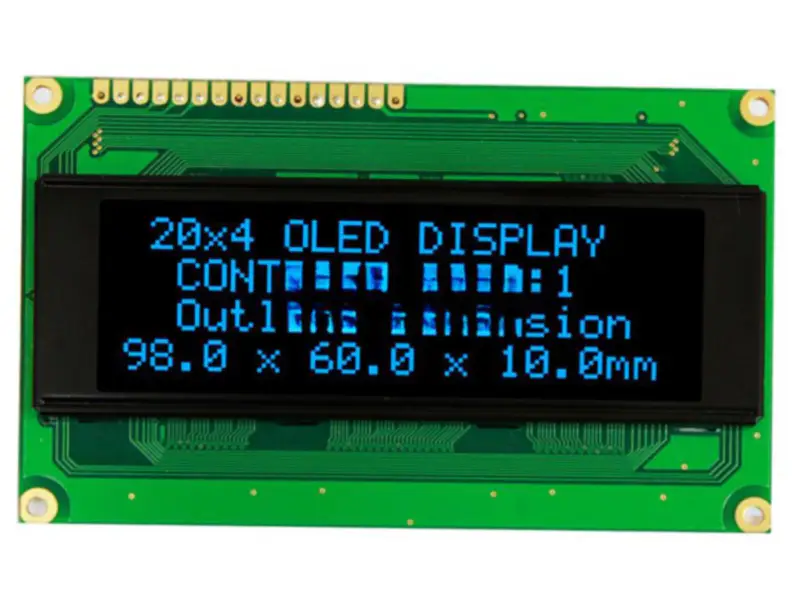 Winstar WEH002004BB LCD