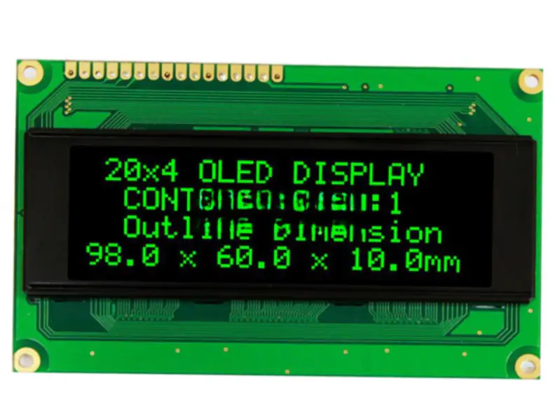 Winstar WEH002004BG LCD