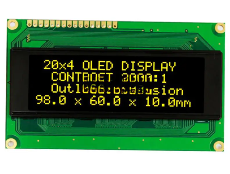 Winstar WEH002004BL LCD