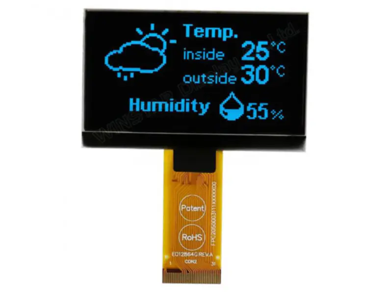 Winstar WEO012864GSPP3N00000 LCD