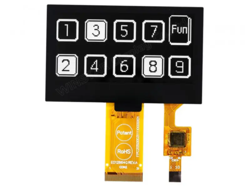 Winstar WEO012864GWPP3D00000 LCD