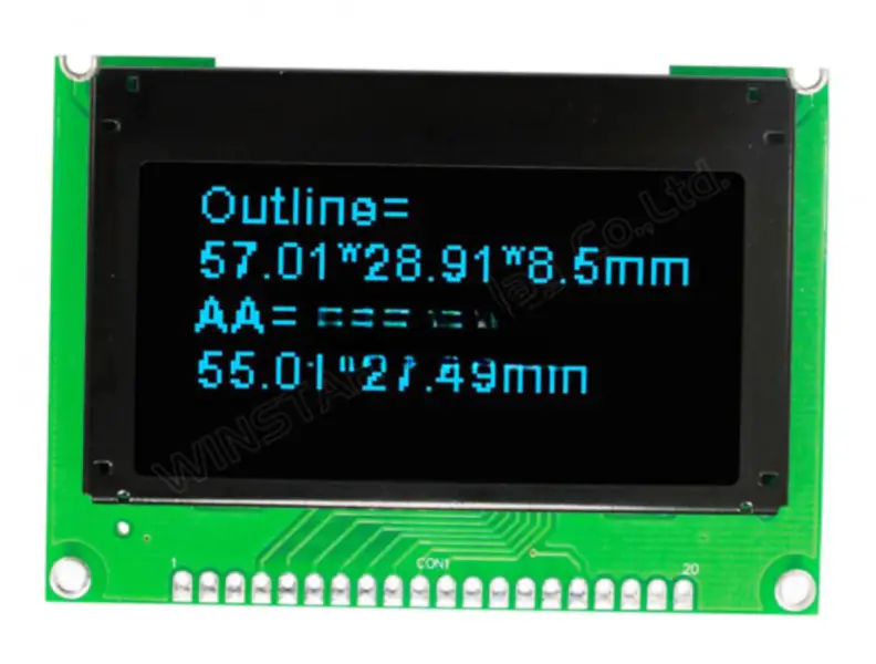 Winstar WEO012864JSPP3N00000 LCD