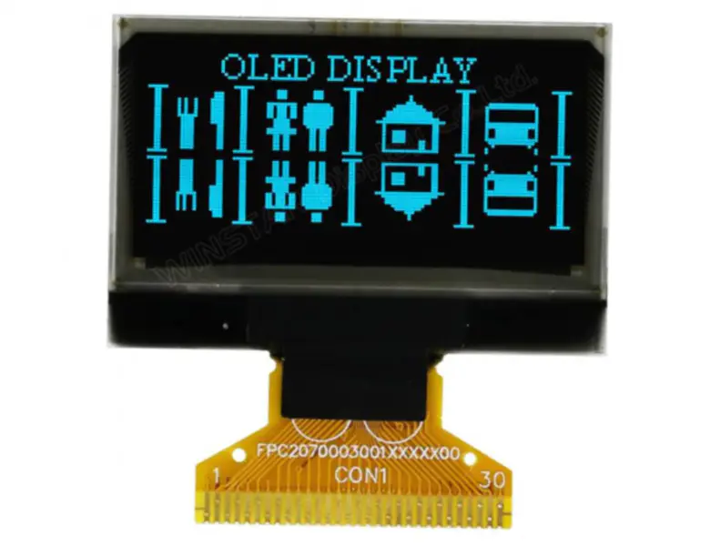 Winstar WEO012864LSAP3N00000 LCD