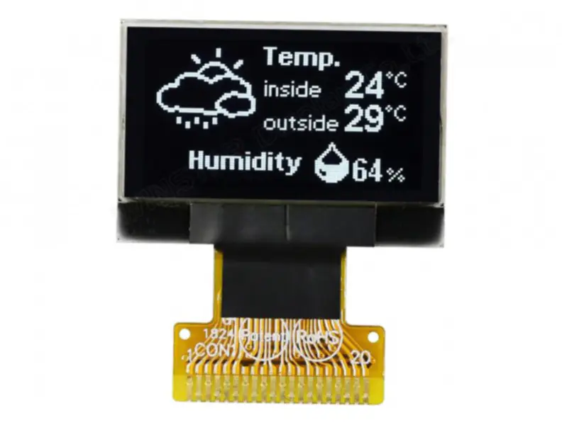Winstar WEO012864VWPP3N0Y000 LCD