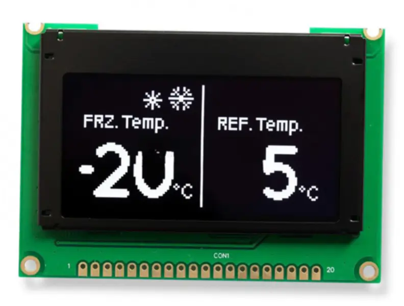 Winstar WEP012864AJWPP3N00000 LCD