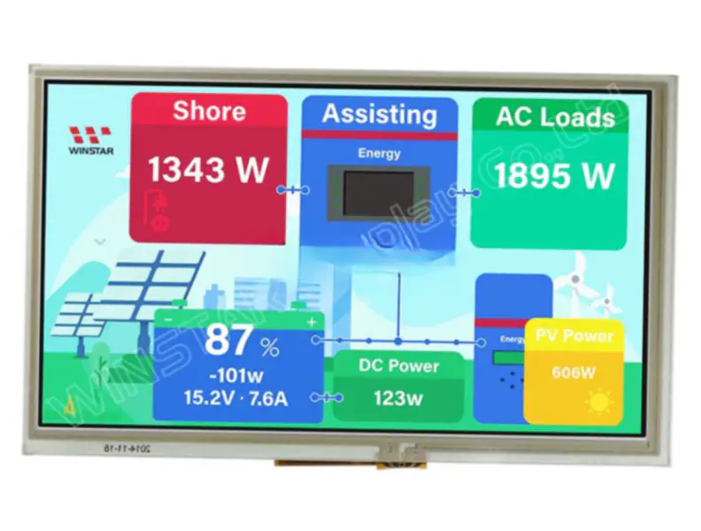 Winstar WF80QTIFGDBTB# LCD