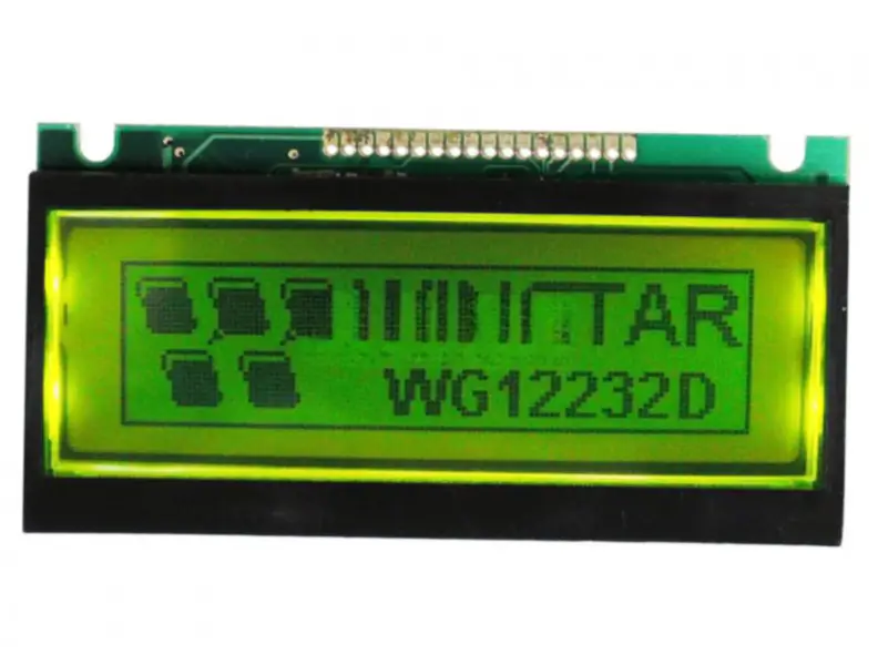 Winstar WG12232D-YYK-VA LCD