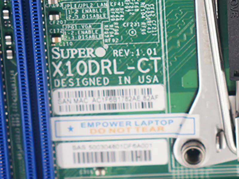 Przemysłowa płyta główna Supermicro X10DRL-CT