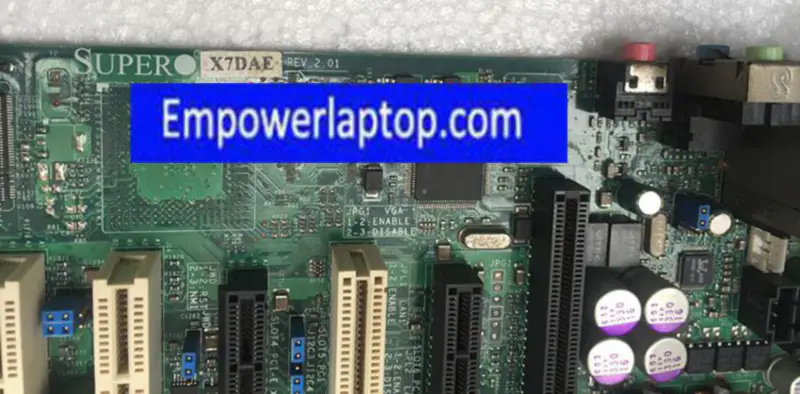 Supermicro X7DAE VER:2.01 Çift İş İstasyonu Anakart 5000X Yonga Seti