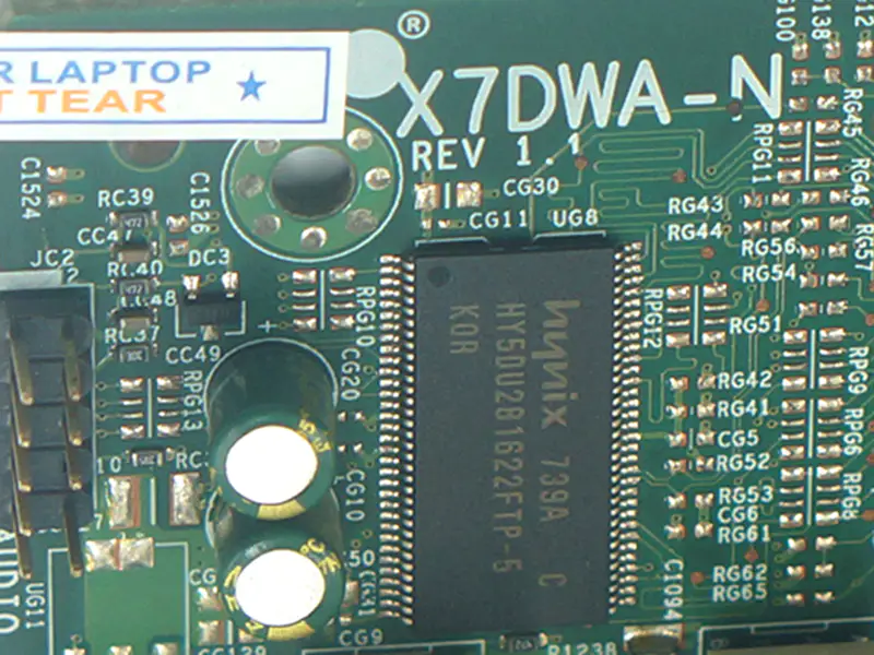 Carte mère pour serveur Supermicro original X7DWA-N