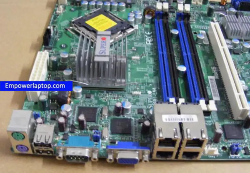 SuperMicro X7SBI-LN4 3200 Single 775 Server motherboard Quard network card