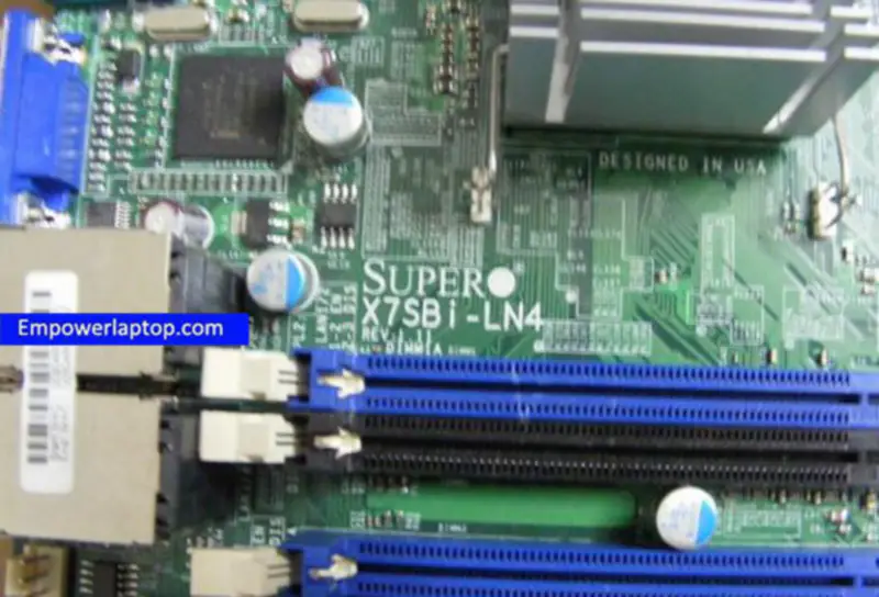 SuperMicro X7SBI-LN4 3200 Single 775 Server motherboard Quard network card