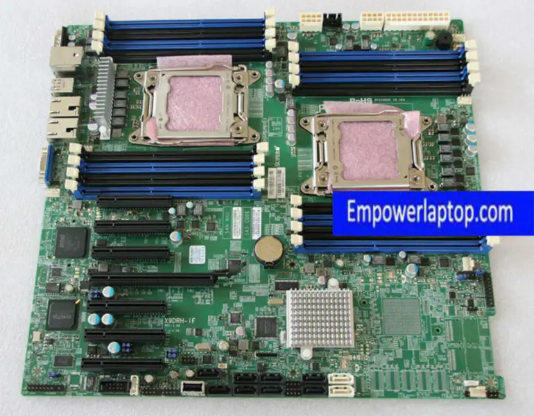 SuperMicro X9DRH-IF Scheda madre server LGA2011 Dual X79 supporto 2690 V2