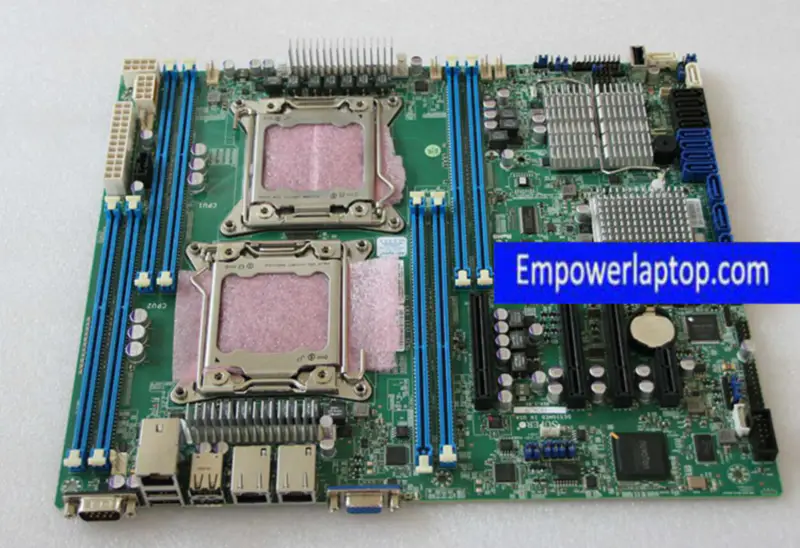 SuperMicro X9DRL-7F Server motherboard LGA2011 support E5-2690V2