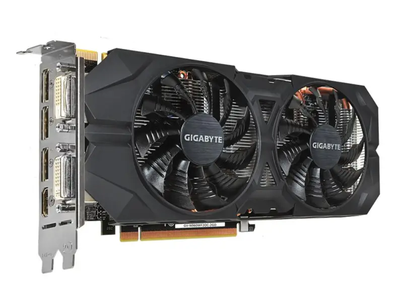 GIGABYTE GTX 960 2G Carte graphique N960WF2OC-2GD Carte vidéo