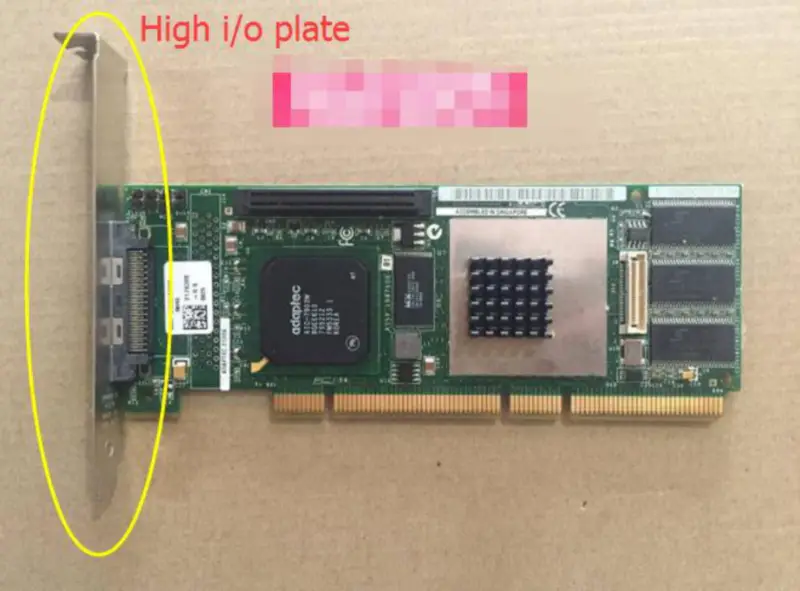 ADAPTEC ASR-2120S/64MB 320MB SCSI carte RAID pour ADAPTEC