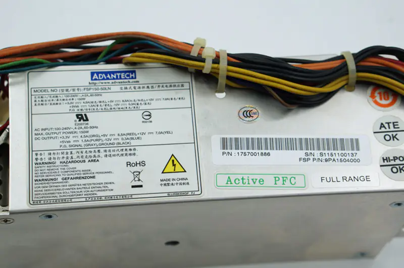 Advantech alimentation FSP150-50LN ppc devices industrial motherboard