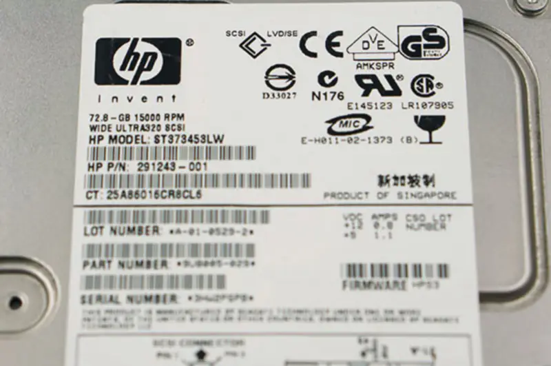 ST373453LW ST373454LW ST373455LW 73GB 15K U320 68pin SCSI Workstation industrial motherboard
