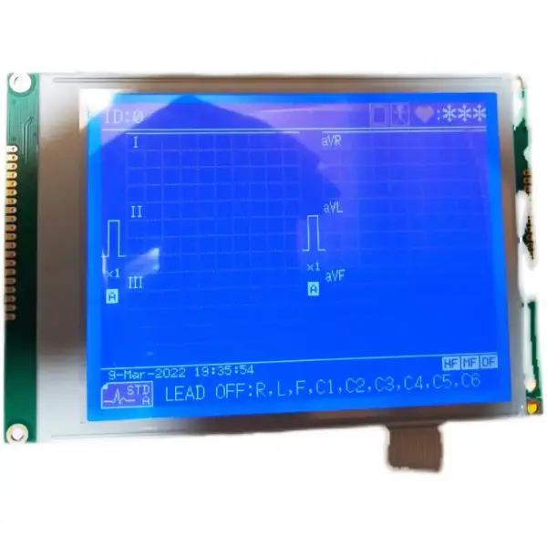 Panel LCD industrial Densitron Lwm12864d-ew-wnb-8037 B12864d Rev:b