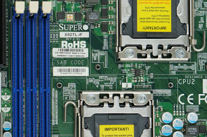 Carte mère Supermicro X8DTL-IF