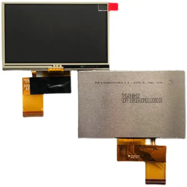 Écran LED de poche 4,3 pouces 300 nits Lcd Tft Tm043ndh02 Tm043nbh02/05